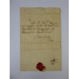 Postal History - GB 1751 Entire Letter