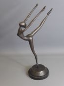 A Bronzed Figurine