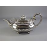 A 19th Century Silver Teapot