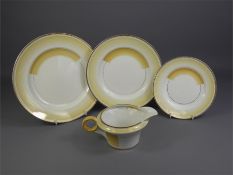 A Collection of Art Deco "Shelly" Porcelain