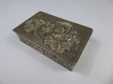 Antique Dutch Silver Table Snuff Box