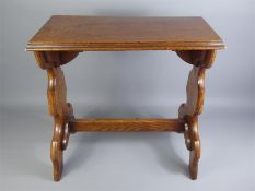 An Oak Side Table