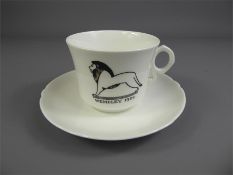 A 'Shelley' Commemorative Cup and Saucer