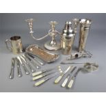 A Quantity of Silver and Silver Plate
