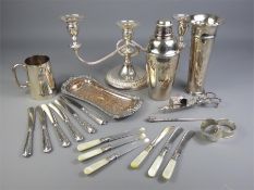 A Quantity of Silver and Silver Plate