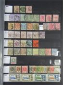 Stamp Stock Book of Mauritius, Seychelles, Maldives and Ceylon Issues