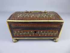 Antique Middle Eastern Inlaid Casket