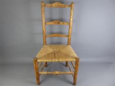 A Vintage Lace Makers Chair
