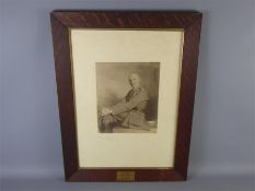 Sir Oswald Joseph Birley MC RA Signed Print