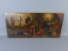 Religious Iconographic Panel Painting