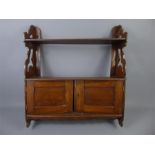 A Mahogany Wall Cabinet