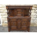 An Oak Court Cupboard