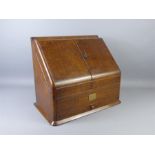 A Houghton Oak Stationary Box