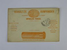 Postal History - GB 1898 Schulze Gunpowder Advertising Envelope