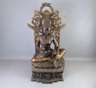 A 19th Century Tibetan Bronze Statue of Bodhisattva Avalokiteshvara