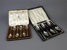 A Set of Silver Grapefruit Spoons