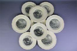 Twelve Grindley "Scenes after Constable" Plates.