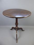 A 19th Century Oak Tilt Top Table