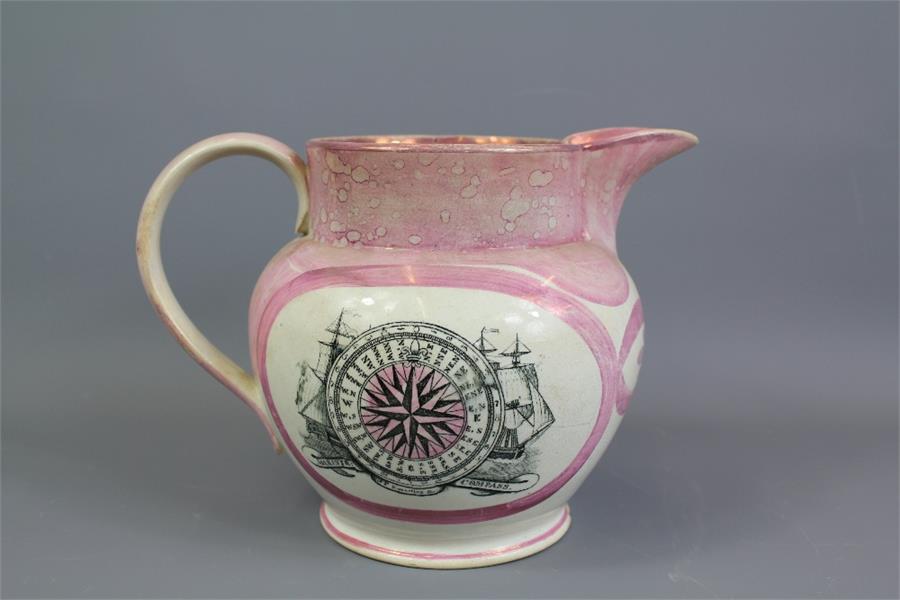 A Sunderland Ceramic Ale Jug - Image 2 of 2