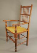 A Set of Five Victorian Oak Dining Chairs