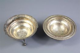 Two Antique Spanish Silver Metal Incense Burners