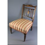 A Pair of Edwardian Bedroom Chairs