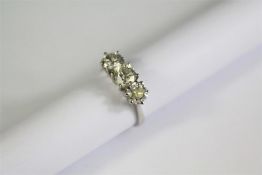 An 18ct White Gold Diamond Ring