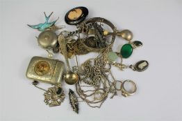 A Quantity of Silver and Silver-Metal Jewellery