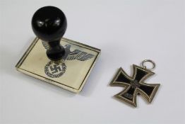 German Silver Iron Cross