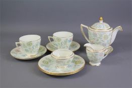 A Minton 'Vanessa' Tea Set