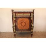 A French Louis XVI Style Kingwood and Burr Walnut Cabinet