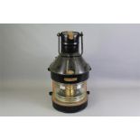 Griffiths & Sons Black Enamel Ship's Lantern