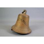 M.V Severn Trader Brass Ship's Bell