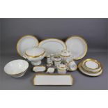 A Raynaud Limoges 'Site Corot' Porcelain Dinner Service