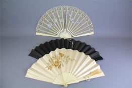 Three 19th Century Fans