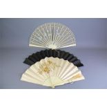 Three 19th Century Fans