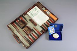 A Vintage Backgammon Set