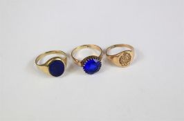 Three Gentleman's Rings