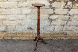 A Mahogany Plant Stand