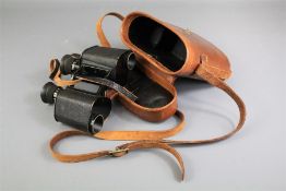 A Pair of Antique Carl Zeiss DRP Jena Binoculars