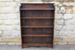 An Oak Book Case.