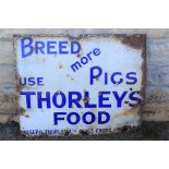 A Vintage Enamel Sign