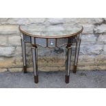 A Mirrored Console Table