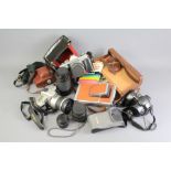 A Quantity of Vintage Camera's