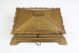 A 19th Century Koftgari Casket.