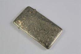 A Silver Card Case