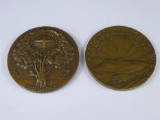 Bronze Commemorative Medallions