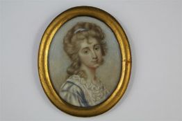 An Antique Portrait Miniature