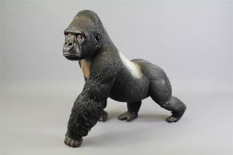 A Composite Figure of a Male Silver-Back Gorilla