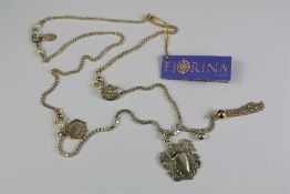 A Sterling Silver Fiorina Welsh Necklace